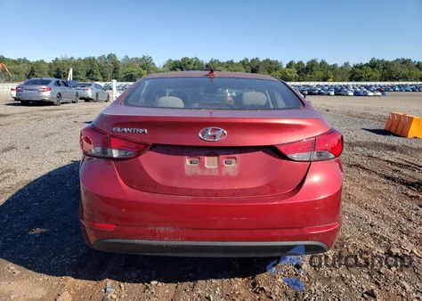 2016 Hyundai Elantra Se z USA, uszkodzony, nr VIN 5NPDH4AE3GH731790